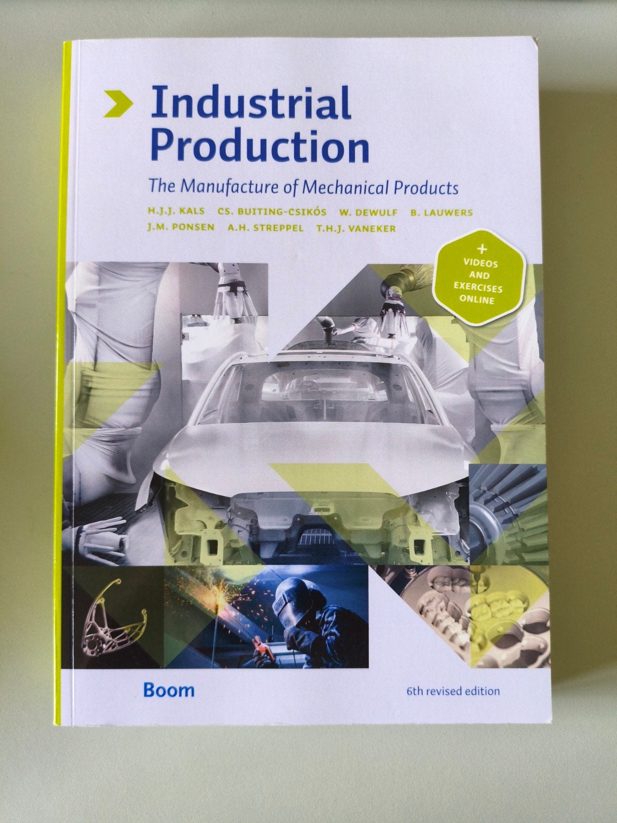 Industrial Production, Boeken, Ophalen, Engels, Zo goed als nieuw, Huub Kals