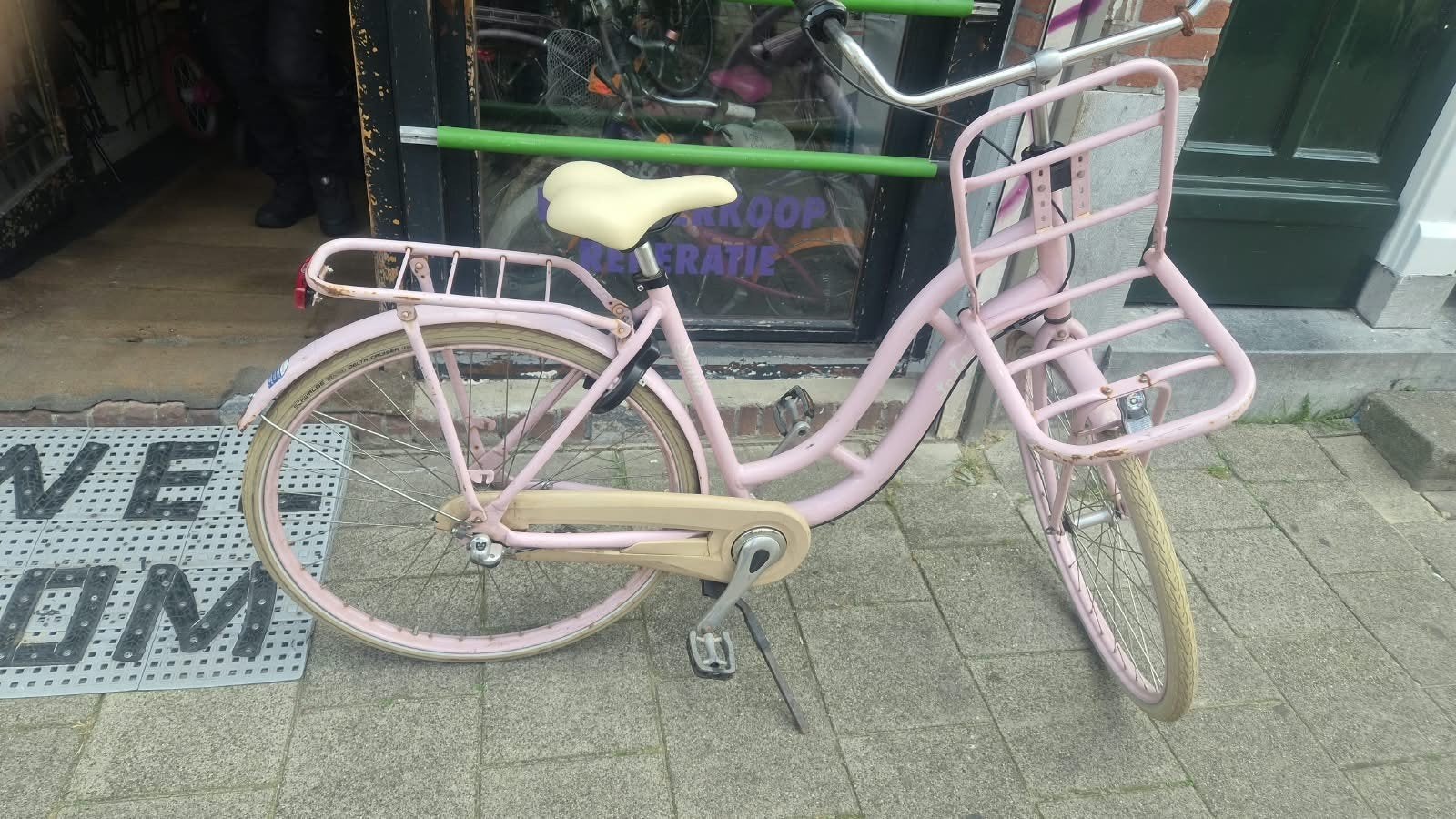 dames fiets, Ophalen of Verzenden, Zo goed als nieuw, Terugtraprem, Versnellingen