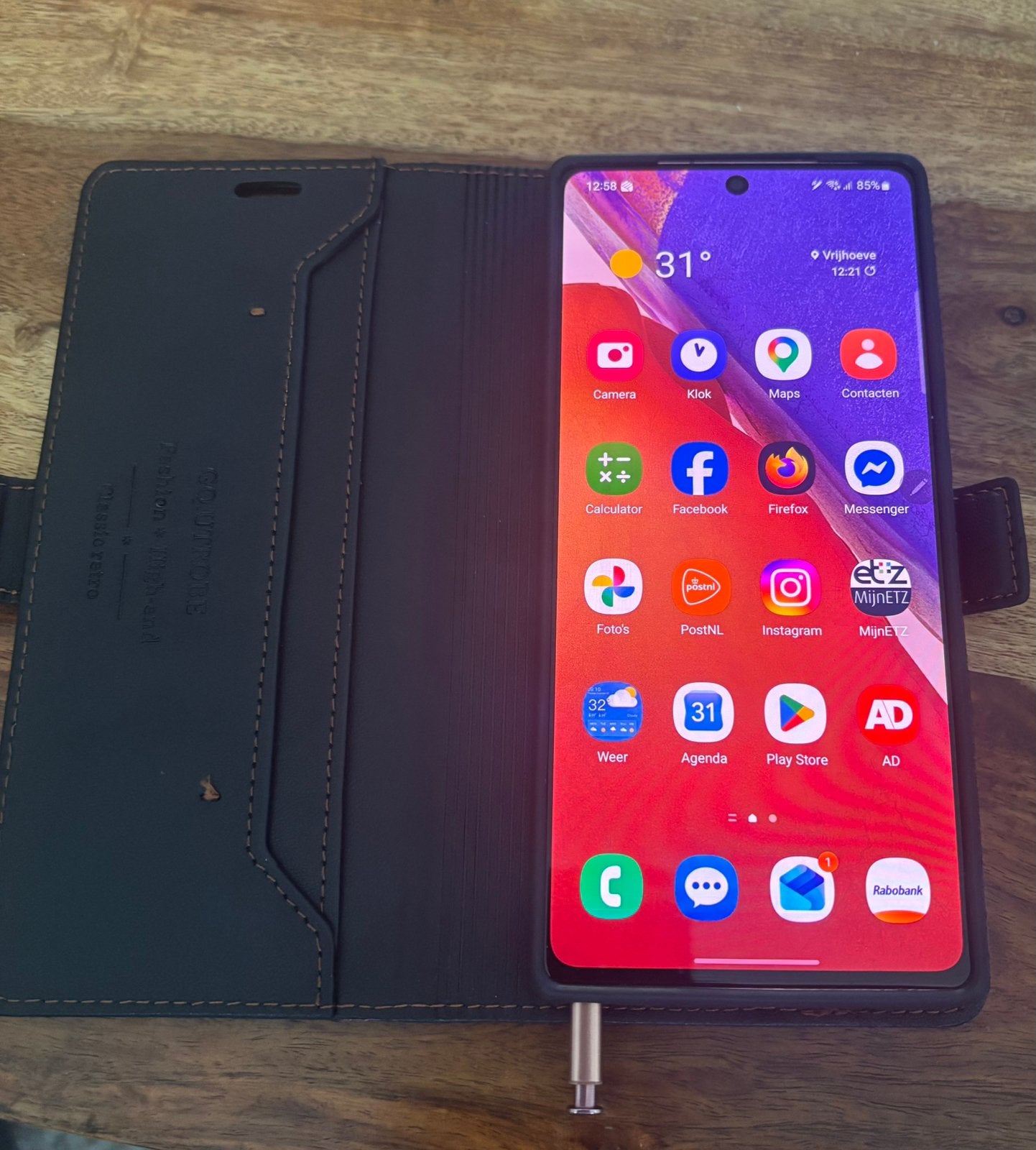 Samsung Note20 5G, Telecommunicatie, Mobiele telefoons | Samsung, Ophalen, Zwart, Zo goed als nieuw, 128 GB