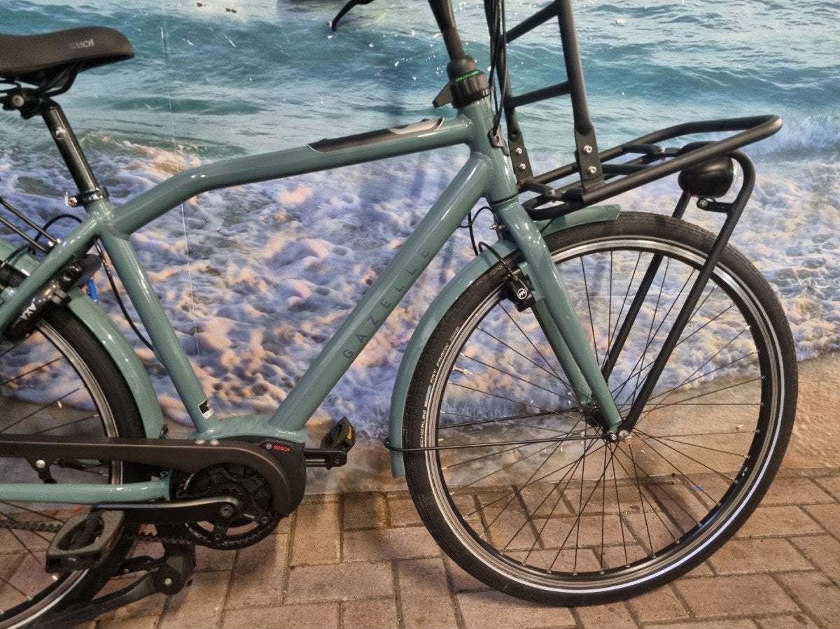 Foto 4 van Gazelle Demo! Heavy Duty C5, riem, Bosch, transportfiets