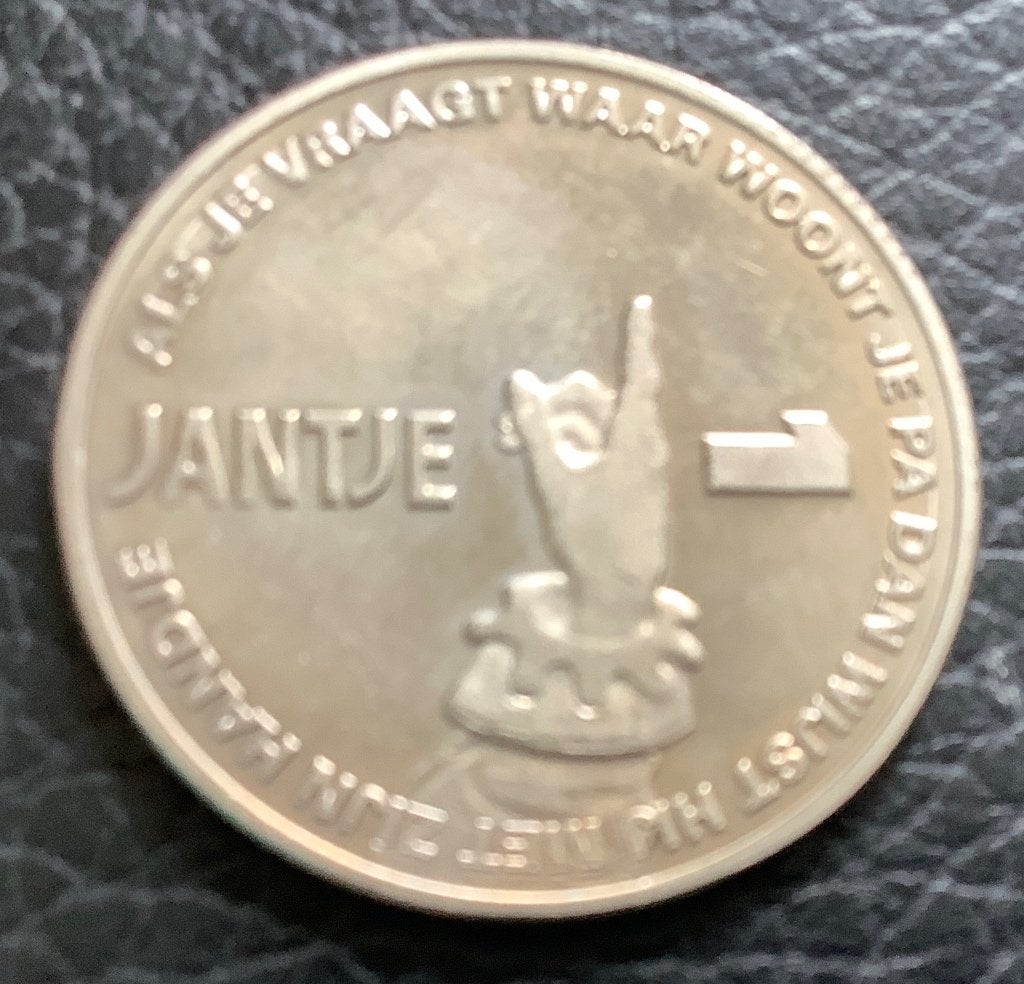 Jantje 720 jaar Den Haag Eric Claus, Postzegels en Munten, Munten | Nederland, Ophalen of Verzenden, Koningin Beatrix, Overige waardes