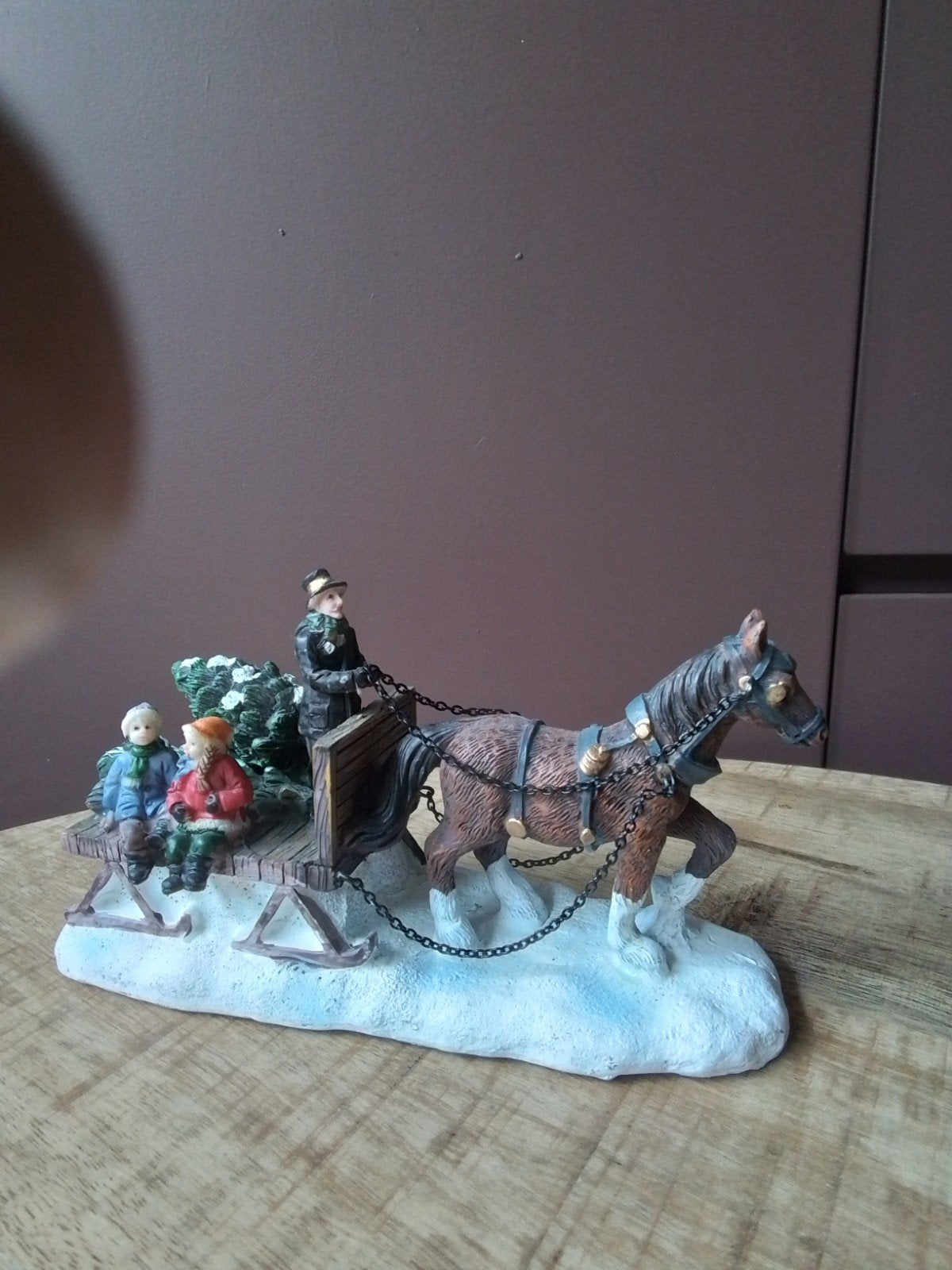 kerstdecoratie, Ophalen