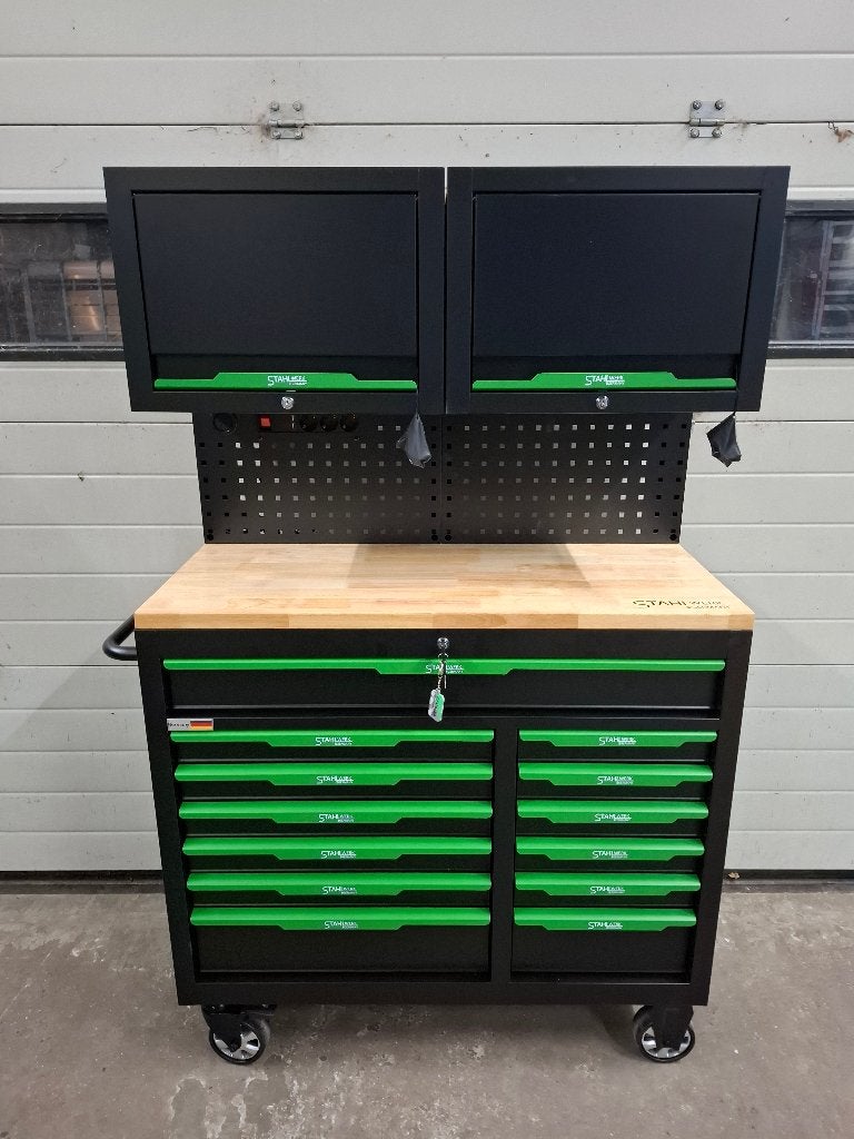 Nieuwe Gereedschapwagen Stahlwerk SW10 Gevuld