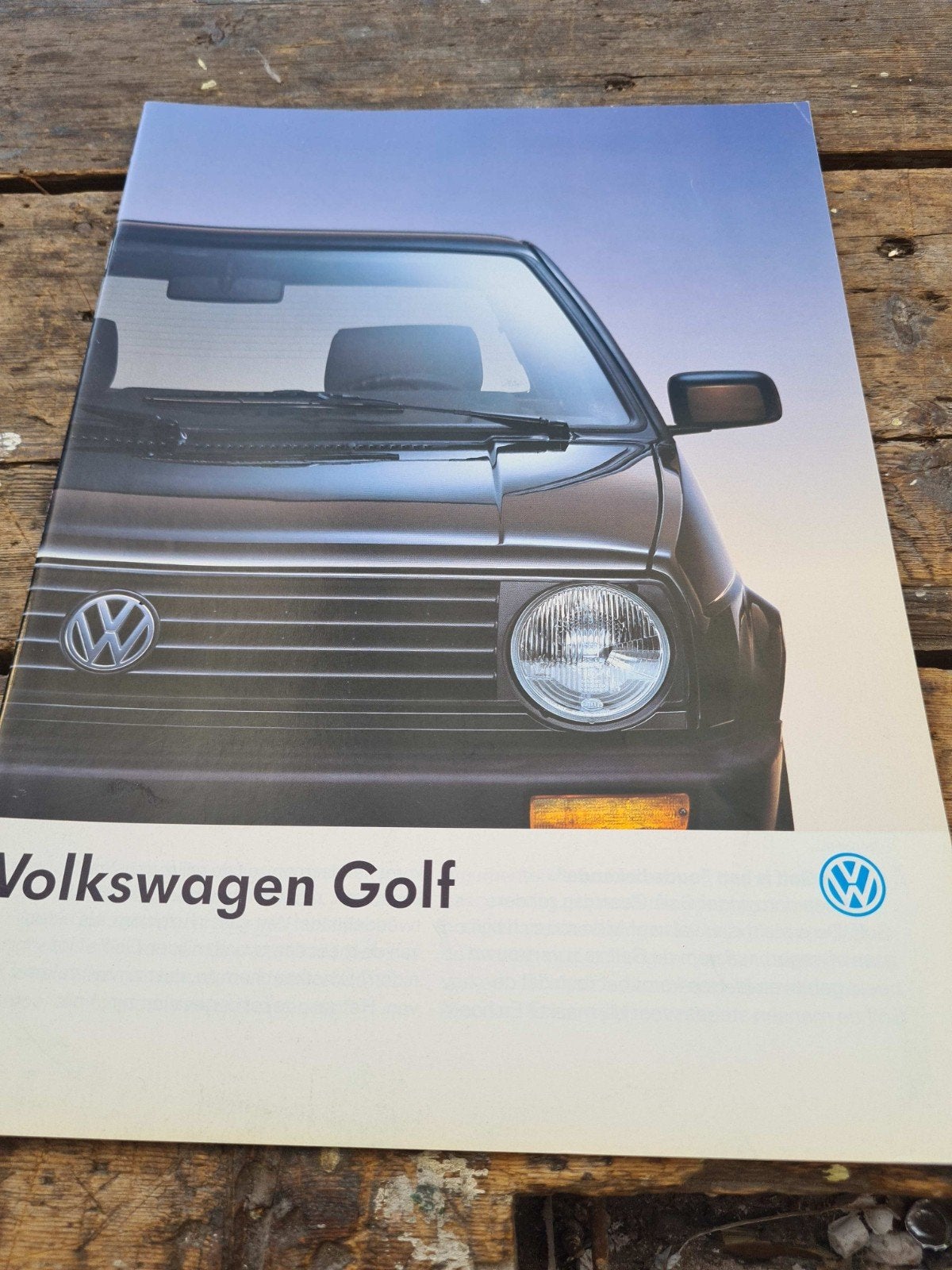 Volkswagen Golf augustus 1991, Ophalen of Verzenden, Zo goed als nieuw, Volkswagen