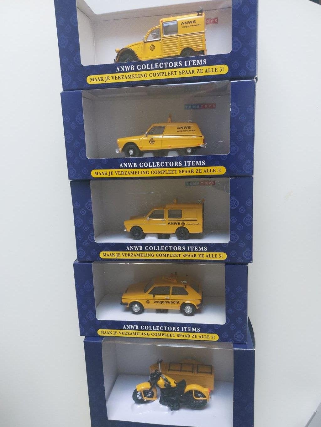 ANWB wegenwacht 5 modellen citroen daf vw bsa, Hobby en Vrije tijd, Ophalen of Verzenden, Nieuw, Auto