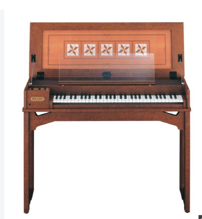 Klavercimbel Roland C-30 digitaal. Te koop gevraagd, Overige kleuren, Ophalen of Verzenden, Zo goed als nieuw, Digitaal