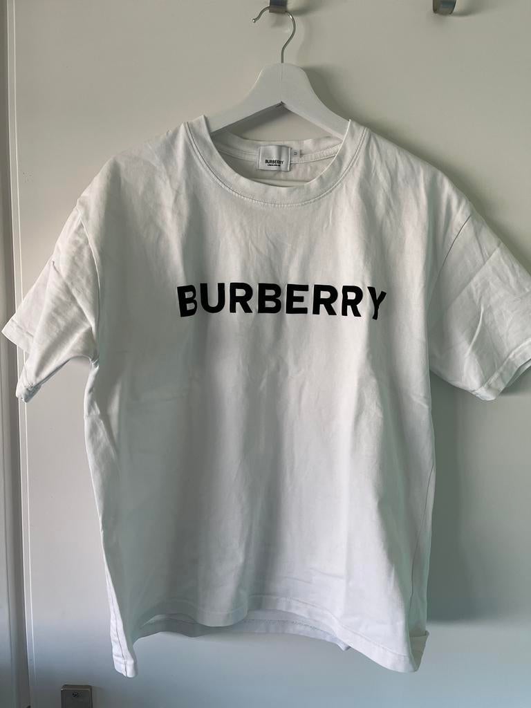 Burberry T-shirt Maat M (valt als S), Kleding | Heren, Ophalen of Verzenden, Nieuw, Maat 48/50 (M), Wit