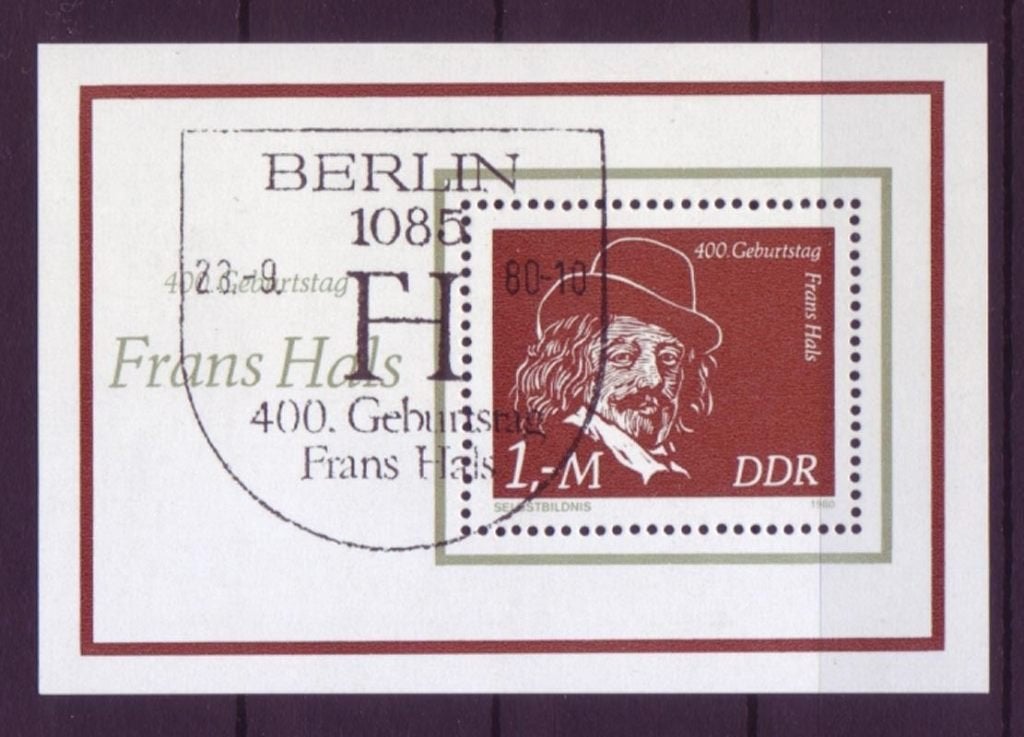 DDR 1980, blok 61, Gestempeld., Postzegels en Munten, Verzenden, DDR, Gestempeld