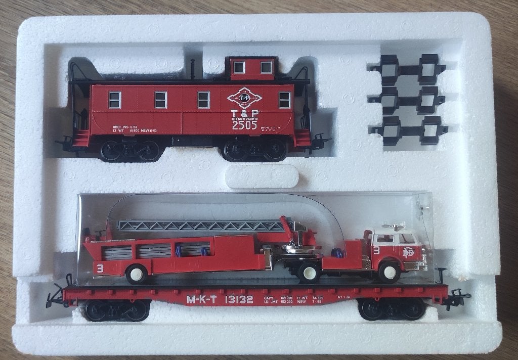 Marklin 4580 - Wagen-set Texas, Hobby en Vrije tijd, Wisselstroom, Treinset, Nieuw, Ophalen of Verzenden
