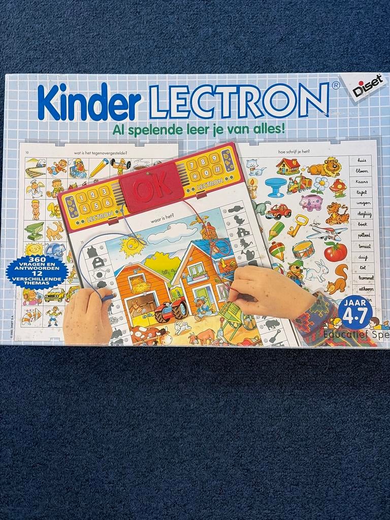 Kinder Lectron Educatief Spel Diset 4-7 jaar, Een of twee spelers, Ophalen of Verzenden, Gebruikt
