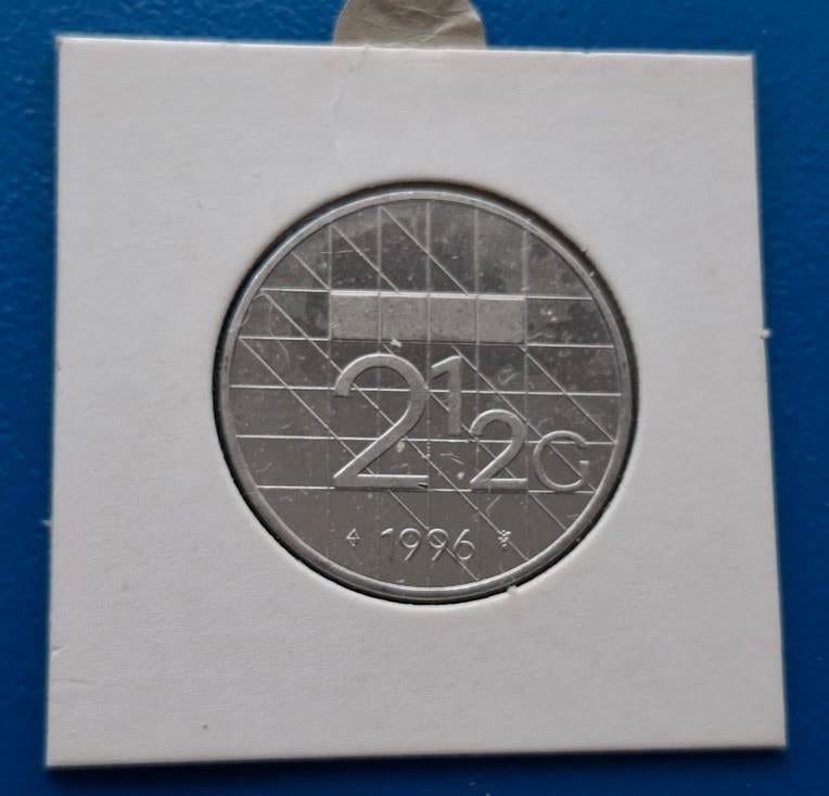 2 1/2 gulden 1996 - Beatrix in munthouder, Verzenden, Koningin Beatrix, 2½ gulden, Losse munt