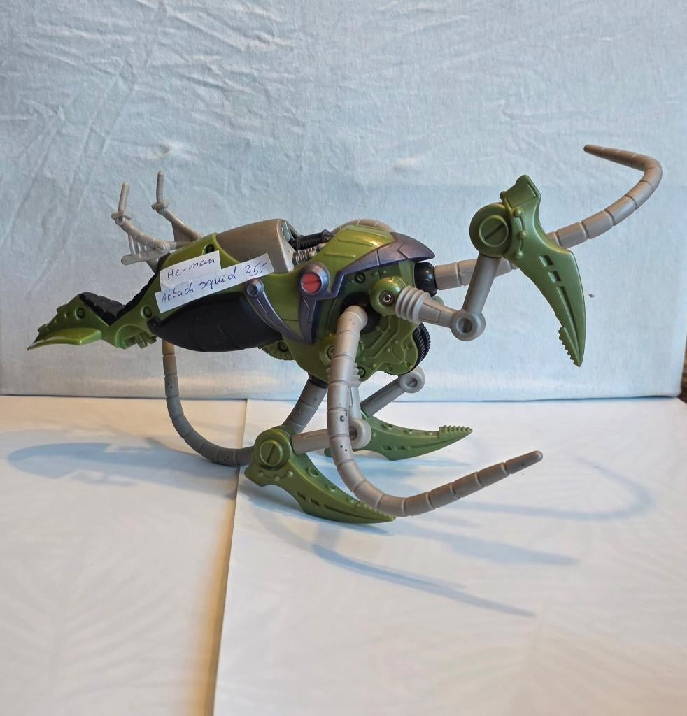 Vintage He-man attack Squid, Ophalen of Verzenden, Gebruikt