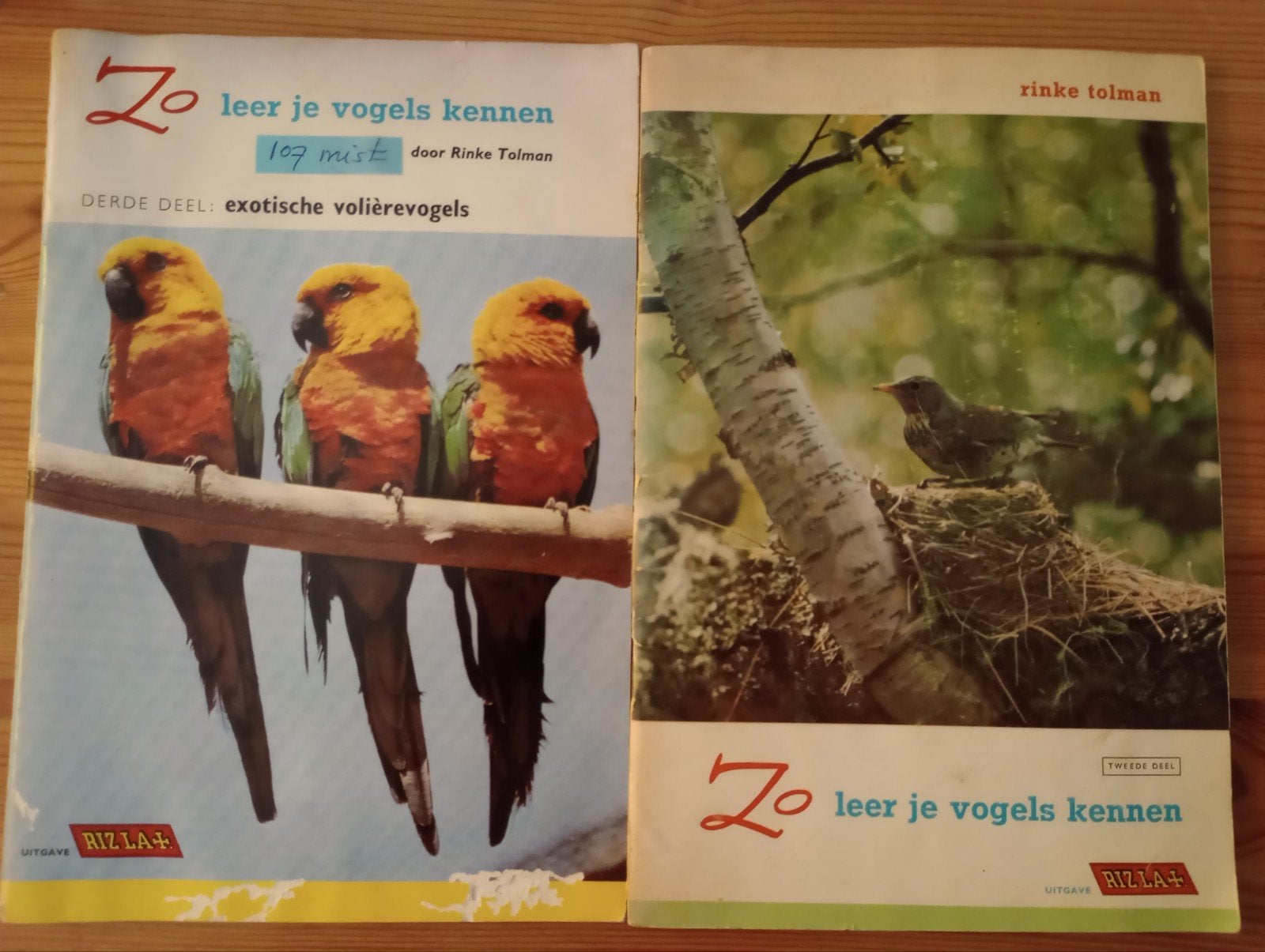 Zo leer je vogels kennen - Deel 2 & 3 (Rinke Tolman), Ophalen of Verzenden, Gelezen, Vogels