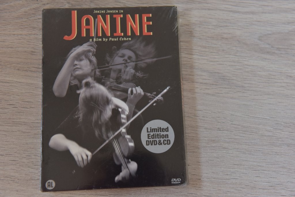 JANINE JANSEN IN JANINE  --- 2DVDbox CD en DVD LIMITED EDITI, Cd's en Dvd's, Verzenden, Alle leeftijden, Nederlands, Speciale editie