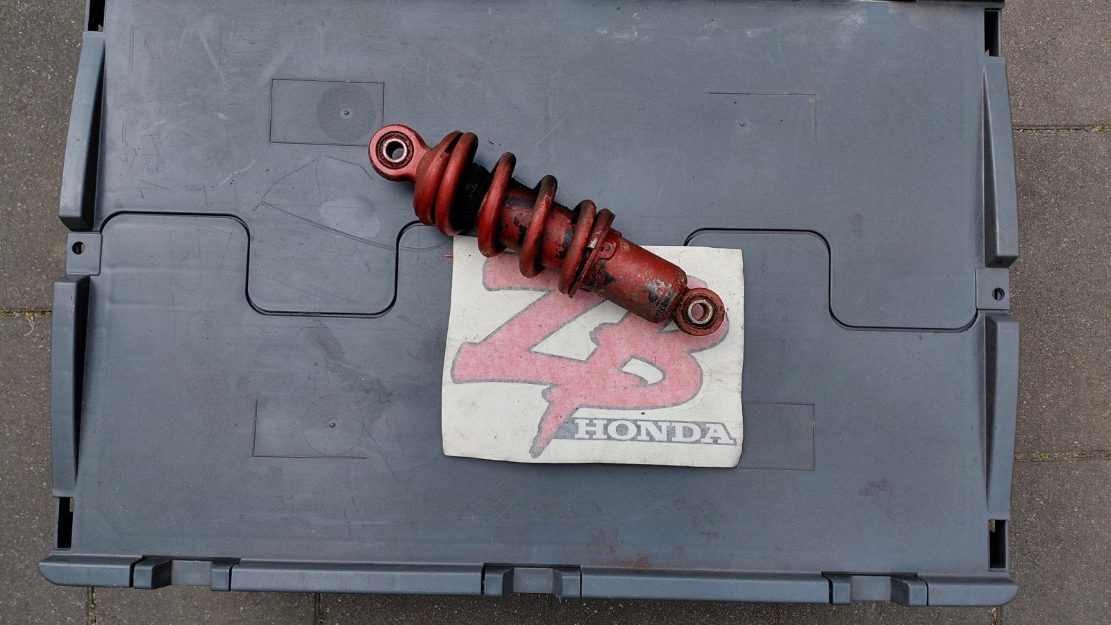 Honda ZB50 schokbreker., Ophalen of Verzenden, Gebruikt, Frame, Overige merken