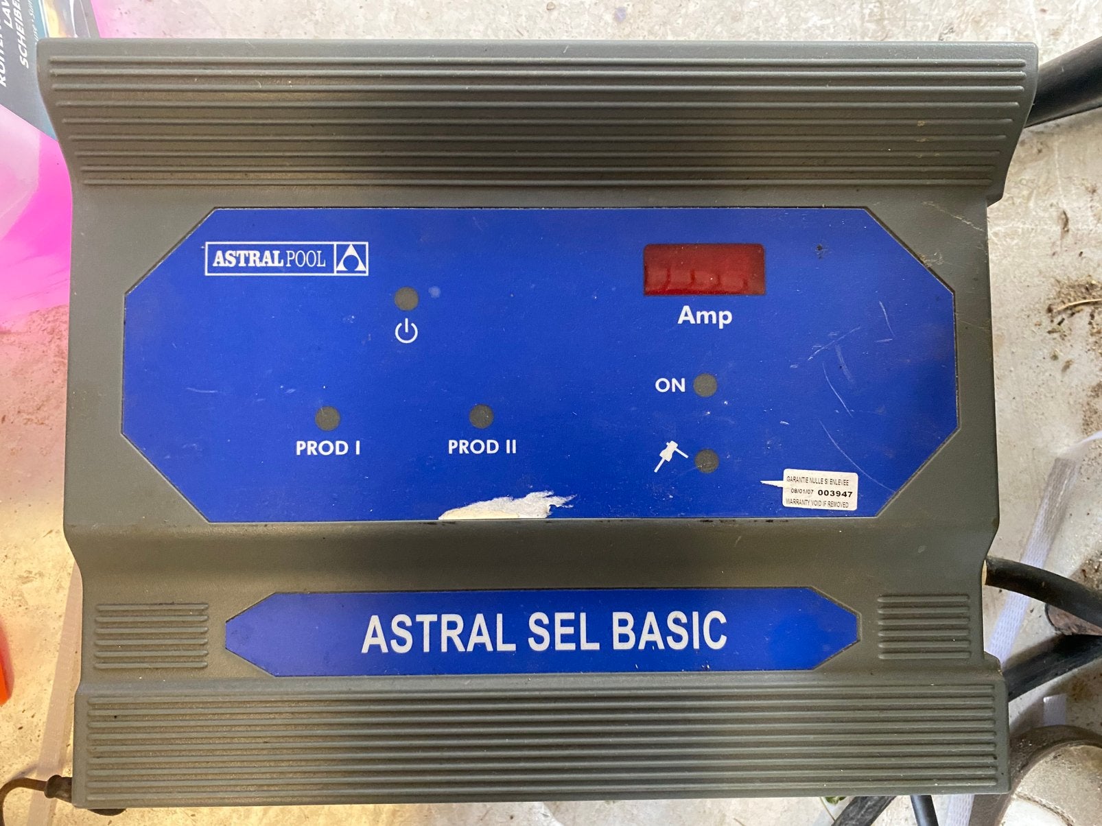 Astra sel 75 zout generator, Ophalen of Verzenden, Gebruikt, Overige typen