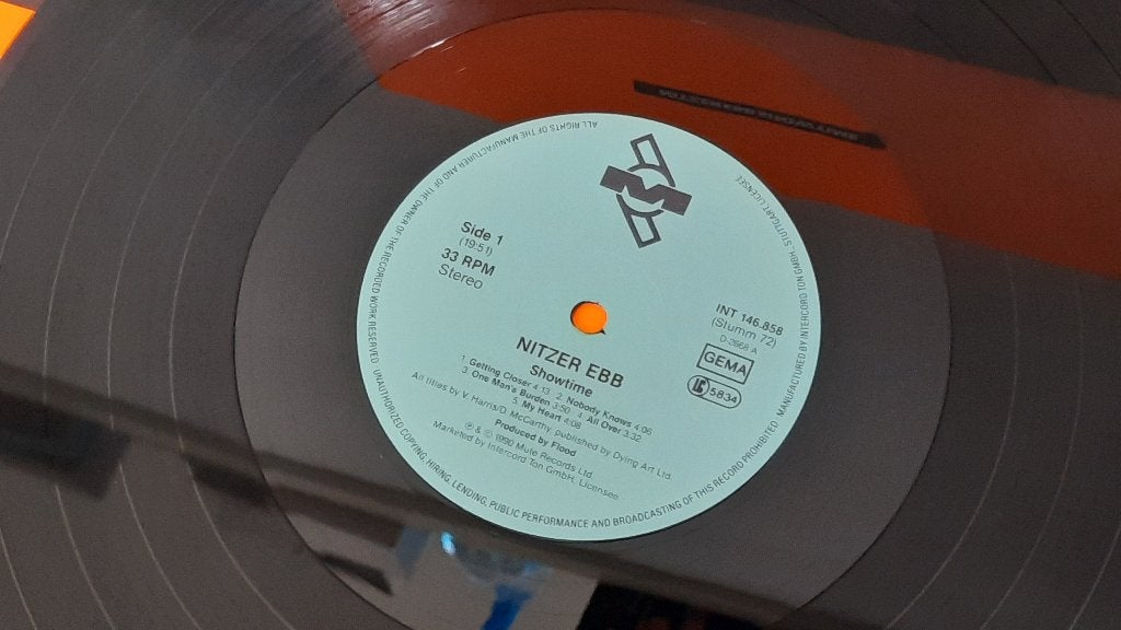 Foto 6 van Nitzer Ebb - Showtime LP / Vinyl Plaat, Electronic, EBM