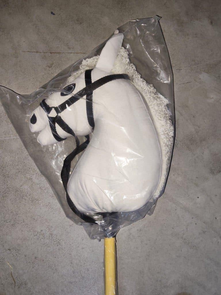 Hobby horse Profi Rider wit, Ophalen of Verzenden, Nieuw