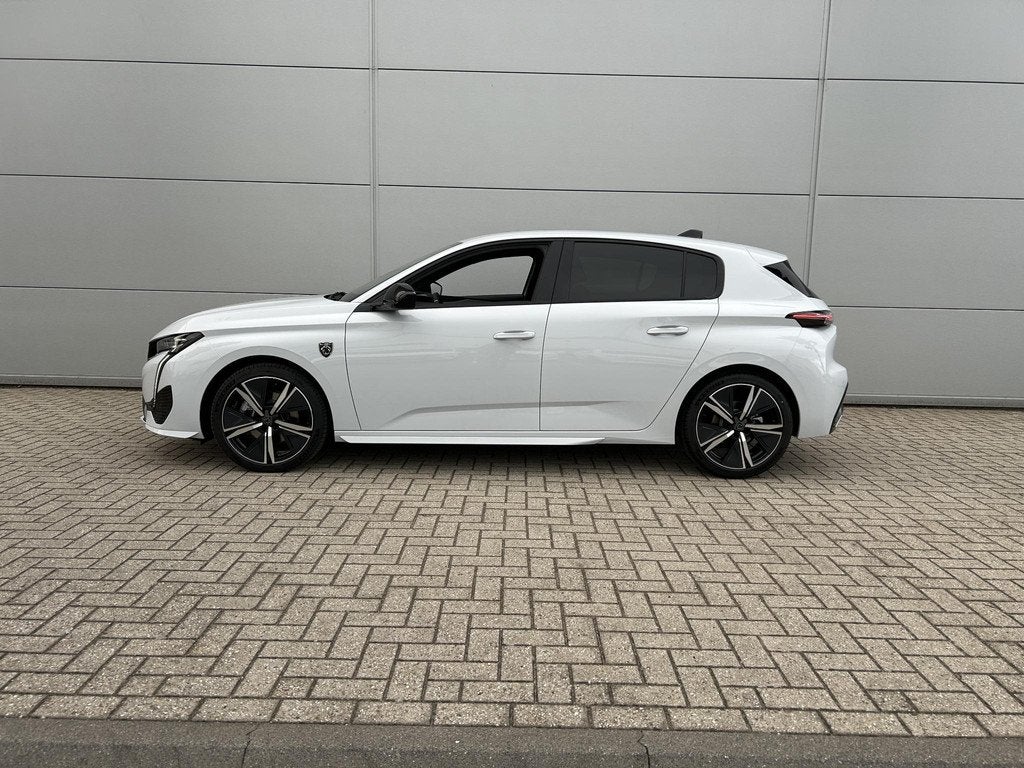 Peugeot 308 1.2 Hybrid 145 e-DCS6 GT | 360 camera | Adaptiev, Auto's, Peugeot, 145 pk, Stof, Euro 6, Wit