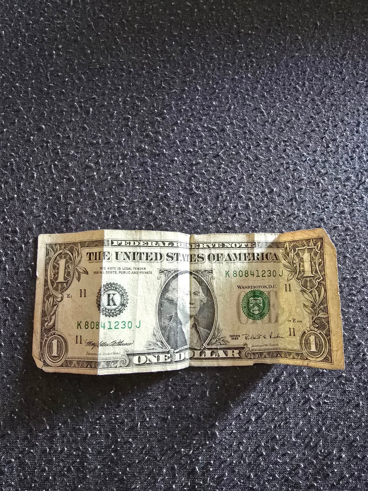 1 amerikaanse dollar, Ophalen, Noord-Amerika, Los biljet