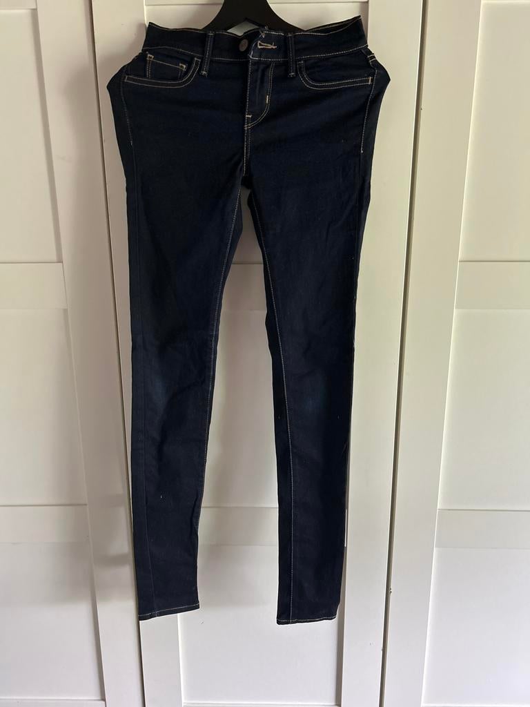 Levi's spijkerbroek - Donkerblauw maat 25, Ophalen of Verzenden