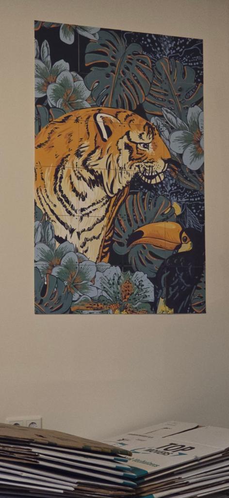 IXXI Wanddecoratie jungle 120x80, Ophalen of Verzenden