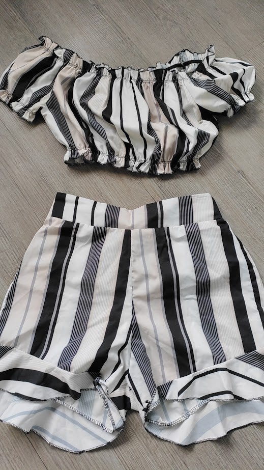 Zomer setje, Kleding | Dames, Meerkleurig, Ophalen of Verzenden, Zo goed als nieuw, Korte mouw