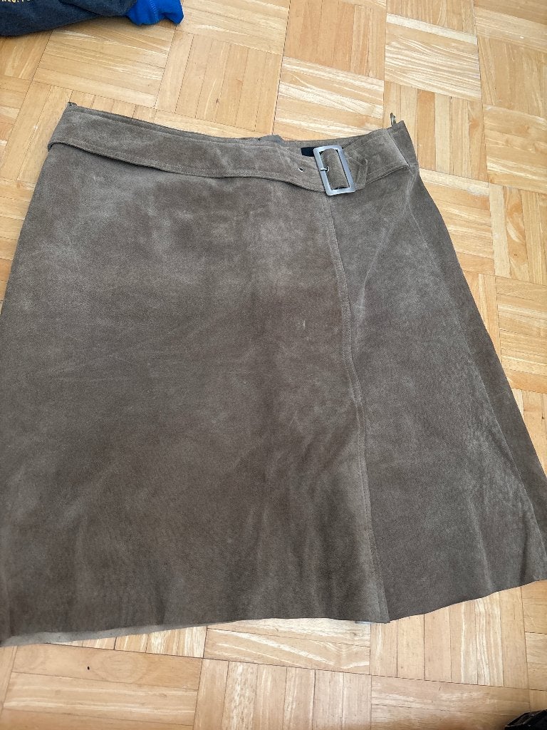 Arma suède rokje maat 42, Kleding | Dames, Ophalen, Bruin, Maat 42/44 (L), Gedragen