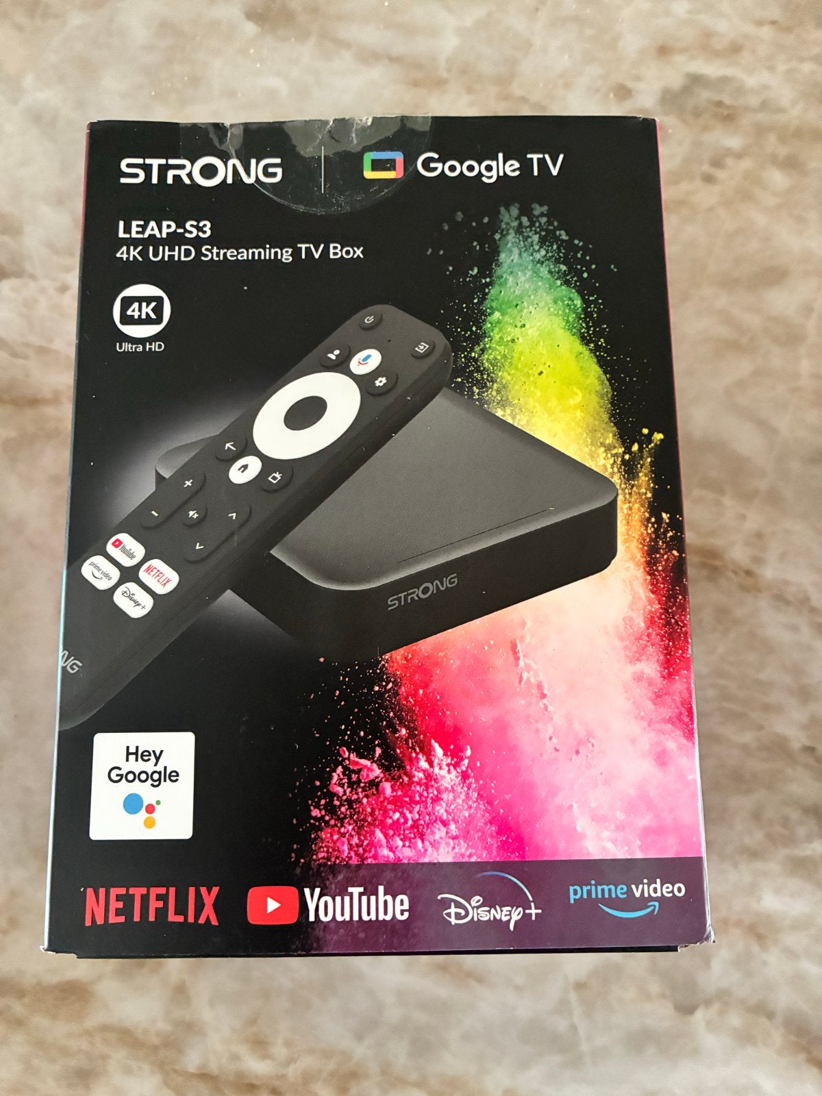 Strong LEAP-S3 4K UHD Streaming TV Box - Zo goed als nieuw, Verzenden, Info@leap.com, Leap, Nieuw