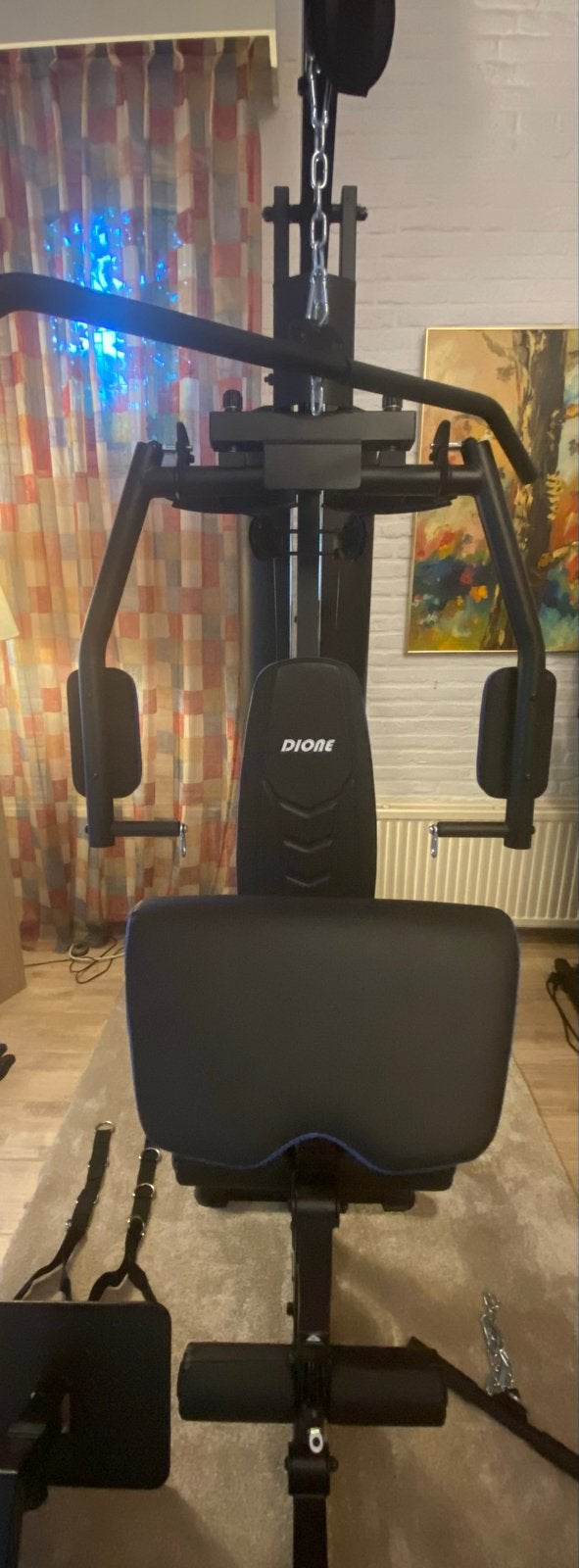 Krachtstation Dione HG6 65 kg - Complete thuisfitness, Ophalen, Krachtstation, Benen, Nieuw