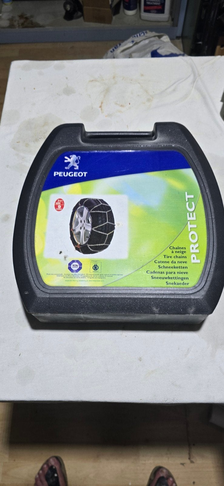 Peugeot sneeuwkettingen - Maat 095, Auto diversen, Ophalen of Verzenden, Gebruikt