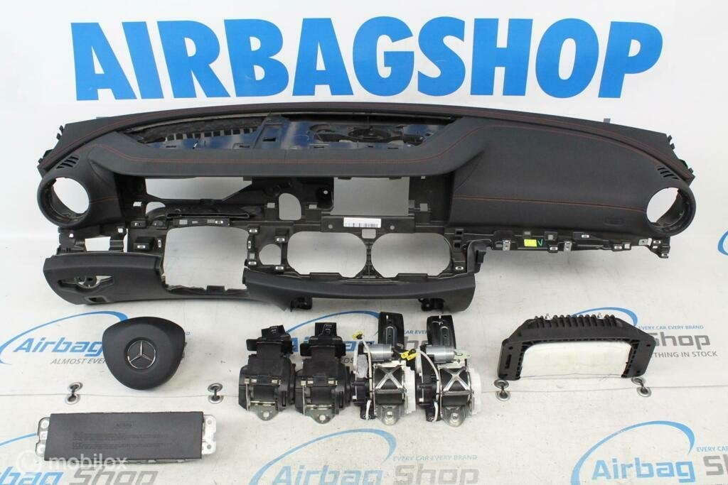 Airbag set Dashboard HUD stiksels Mercedes E klasse W213, Auto-onderdelen, Gebruikt, Ophalen of Verzenden