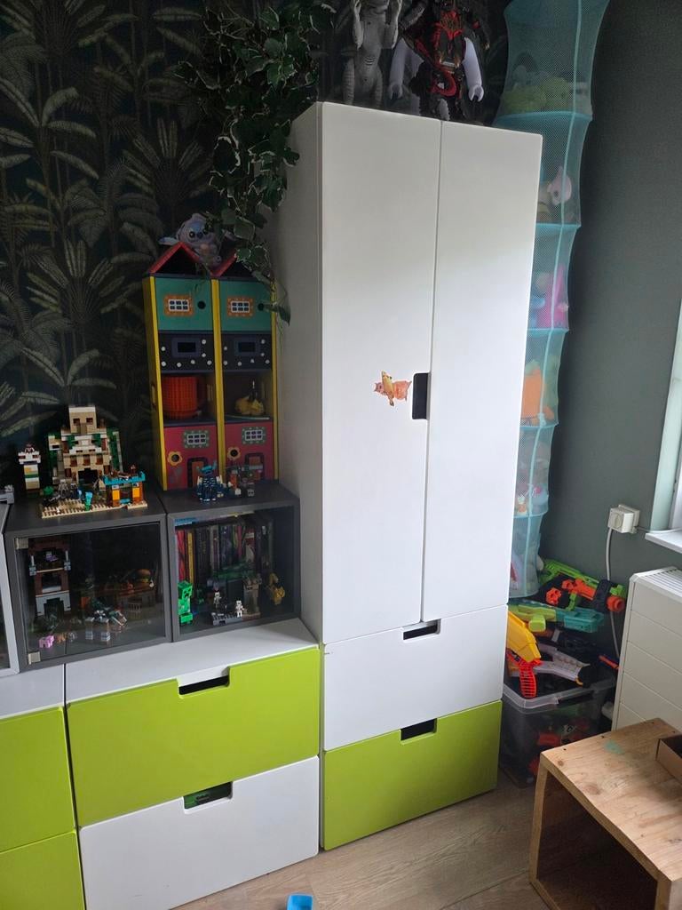 IKEA Stuva Kast met 3 Ladekasten en 1 Kledingkast, Kinderen en Baby's, Kinderkamer | Commodes en Kasten, Ophalen, Gebruikt