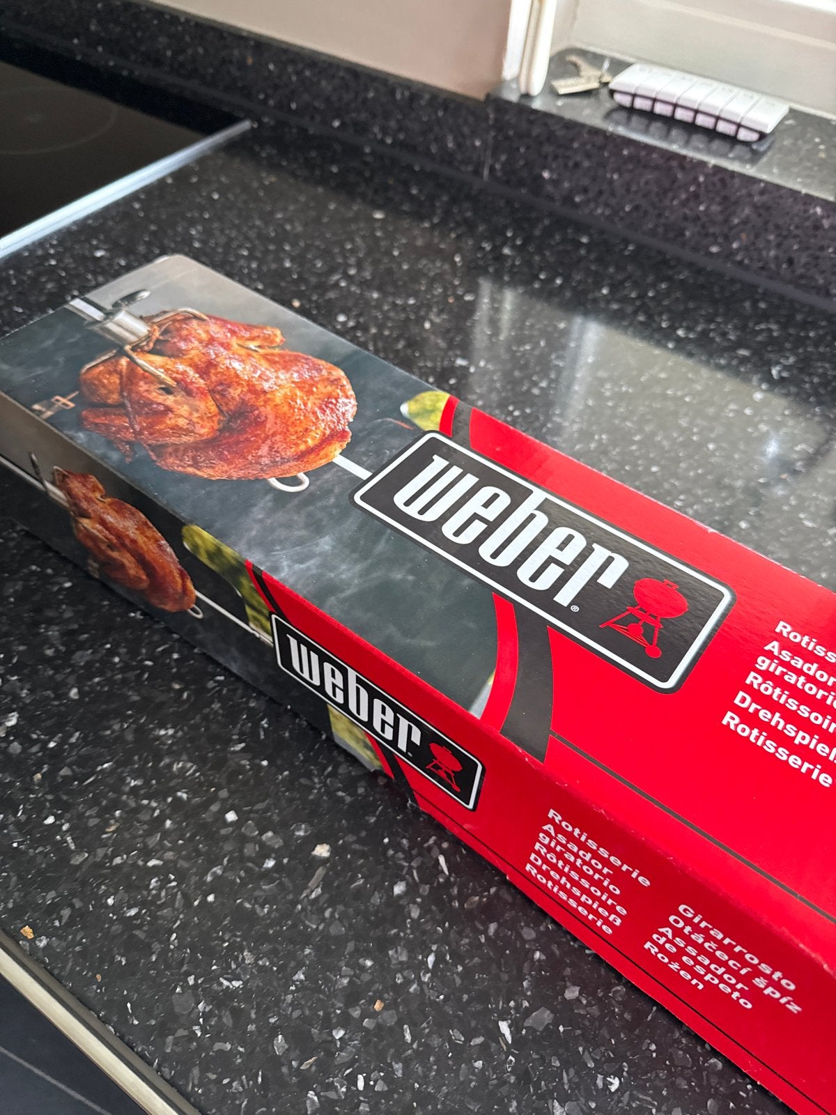 Nieuwe Weber Braadspit - Ongeopend in doos, Ophalen, Nieuw