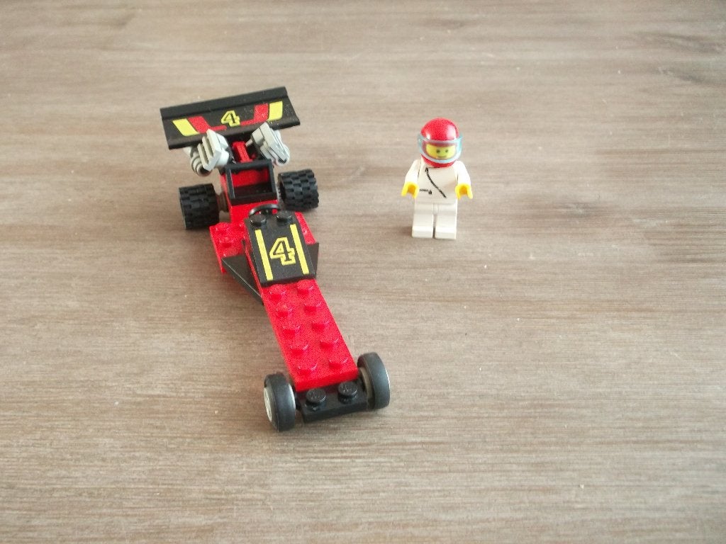 lego racers 6526 red line racer (1989), Gebruikt, Lego, Ophalen of Verzenden, Racers