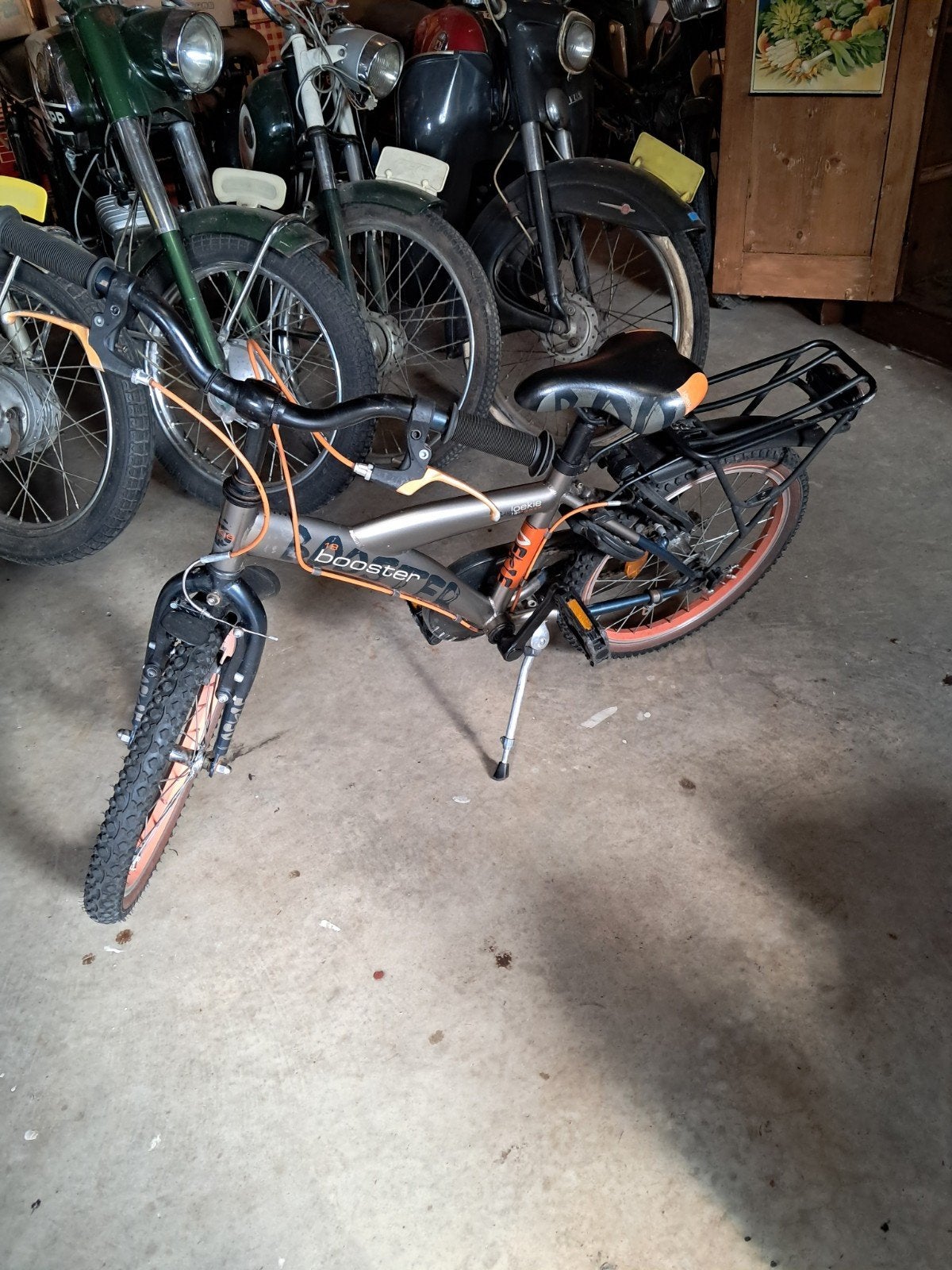 Loekie Booster kinderfiets 18 inch, Ophalen, Gebruikt, 16 tot 20 inch