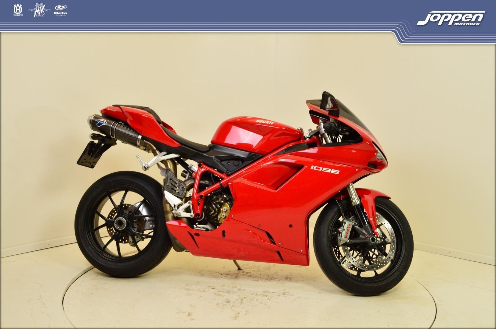 DUCATI 1098 (bj 2007), Motoren, Motoren | Ducati, Bedrijf, Super Sport, meer dan 35 kW, 2 cilinders, Motorrijbewijs A