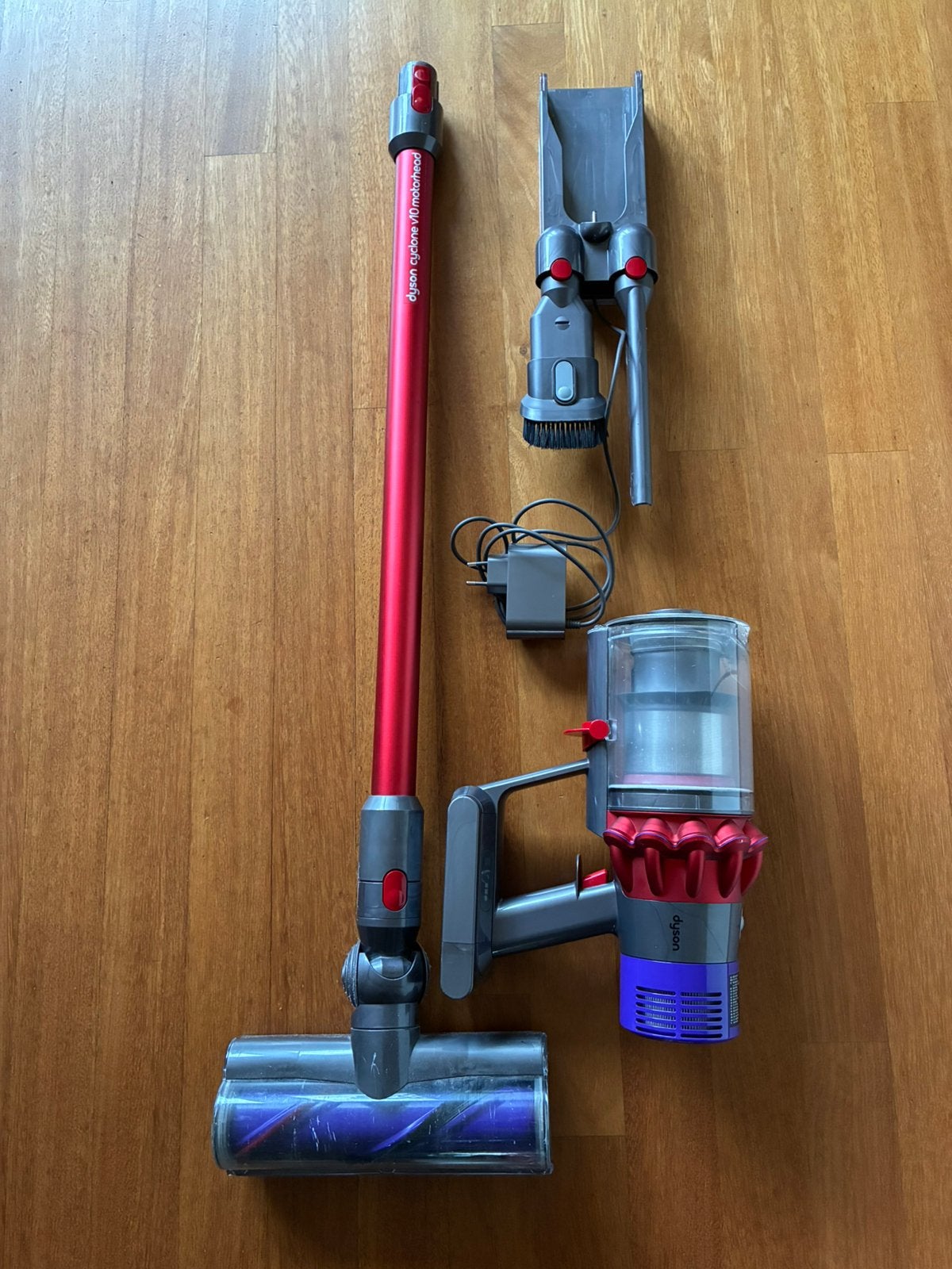 Dyson steel stofzuiger cyclone V10 motorhead, Ophalen, Gebruikt, Dyson, Reservoir