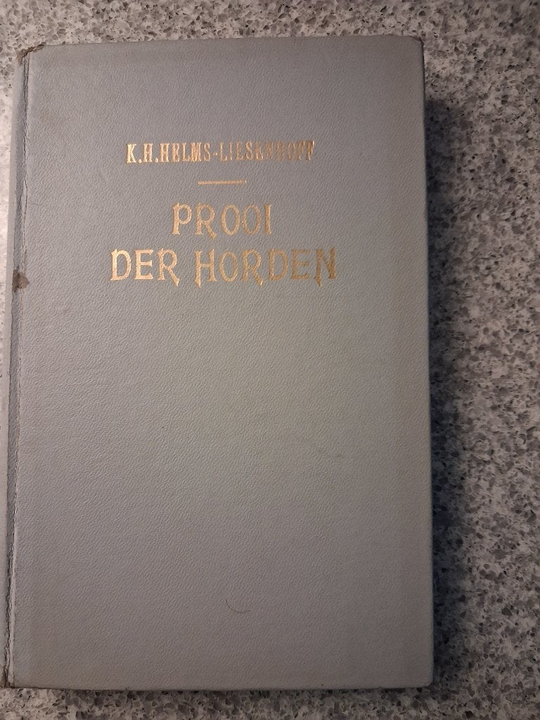 Boekje Prooi der Horden WO 2, K.H. Helms-Liessenhoff, Ophalen of Verzenden, Overige onderwerpen, Tweede Wereldoorlog