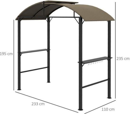 BBQ Overkapping – Barbecue Tent – Grill Schuilplaats, Corvance B.V., Verzenden, Nieuw, Corvancebol@gmail.com