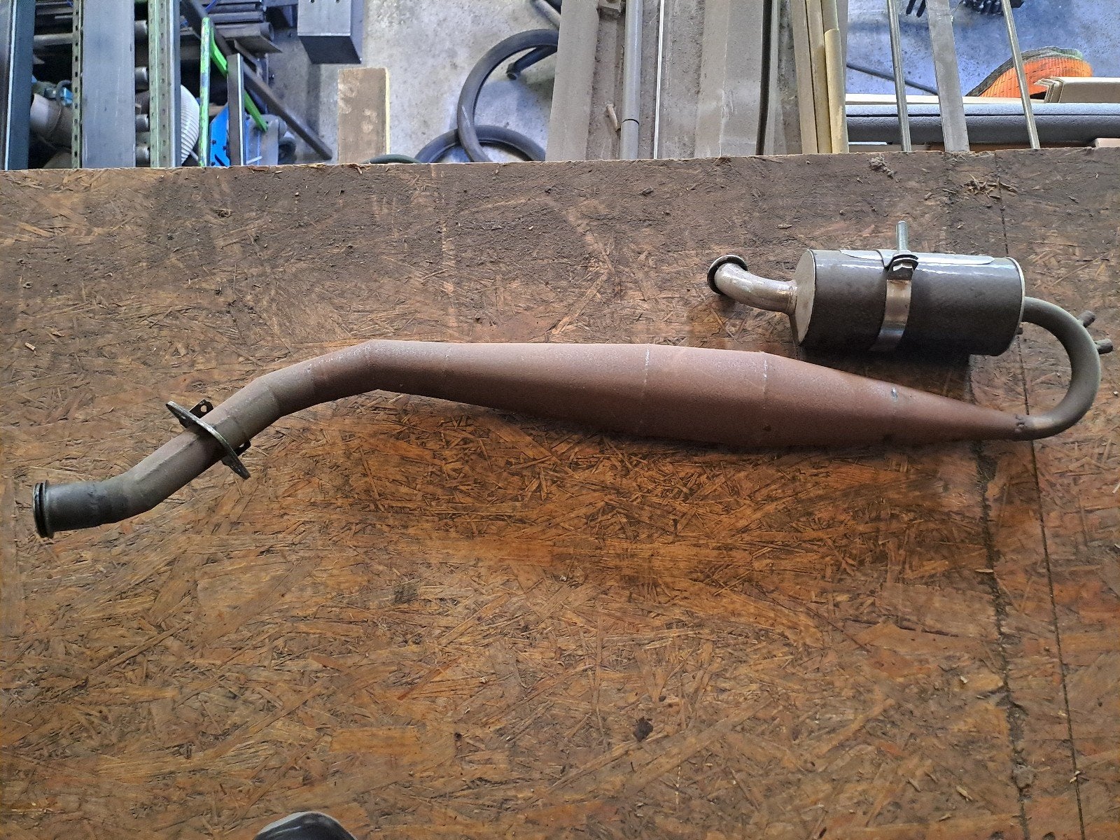 2 expansie uitlaten voor Honda NSR50, Fietsen en Brommers, Ophalen of Verzenden, Gebruikt, Cilinder, Honda mt mtx mb mtx mb mbx nsr ns1
