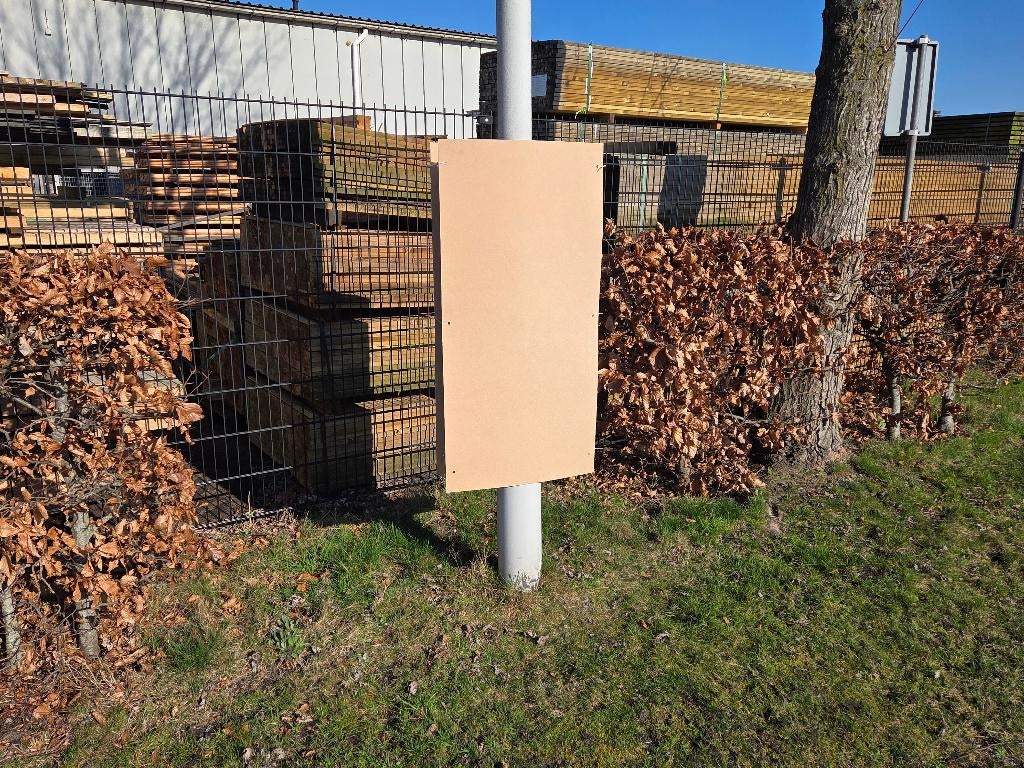 MDF Platen 60x120 cm / Dikte: 4 mm  € 1,50 per stuk, Doe-het-zelf en Verbouw, Platen en Panelen, Ophalen, Nieuw