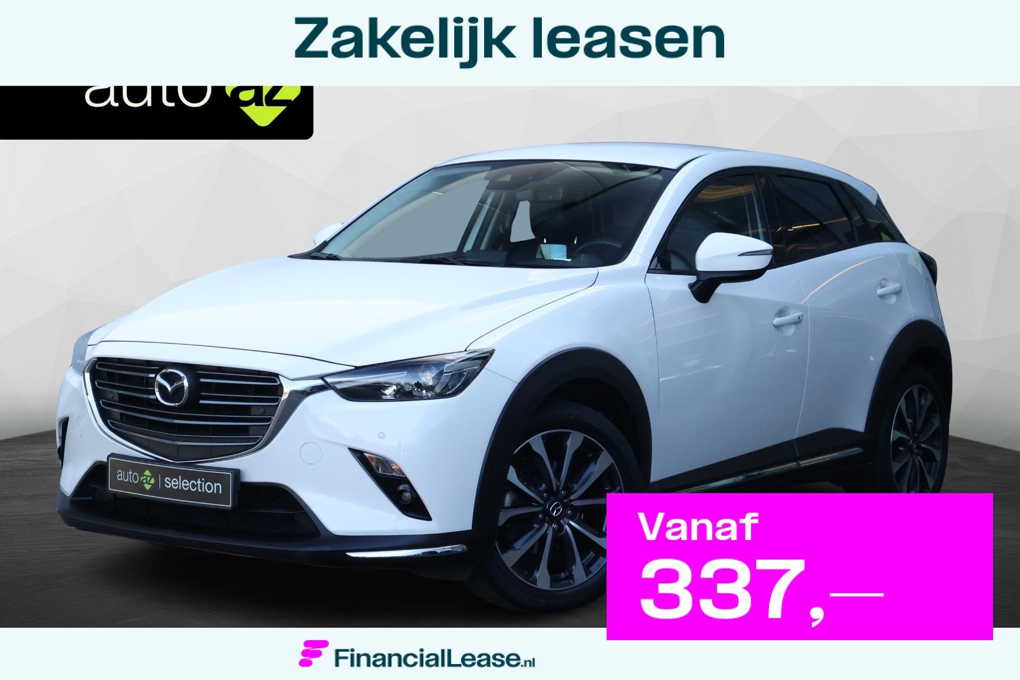 Mazda CX-3 2.0 SkyActiv-G 120 GT-M / Trekhaak / Camera, 1998 cc, Gebruikt, 4 cilinders, 1192 kg