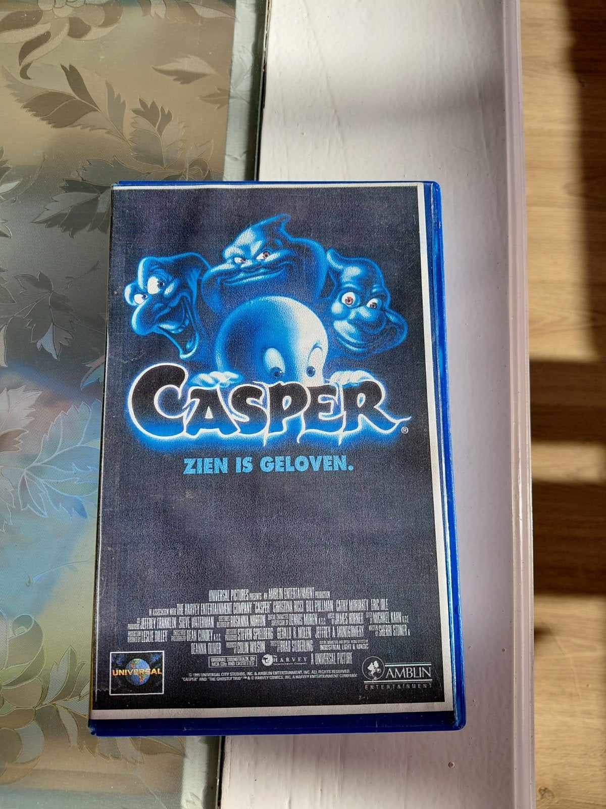 Casper het spookje videoband. De film. Ex-Rental., Alle leeftijden, Nederlands, Ophalen of Verzenden, Promo
