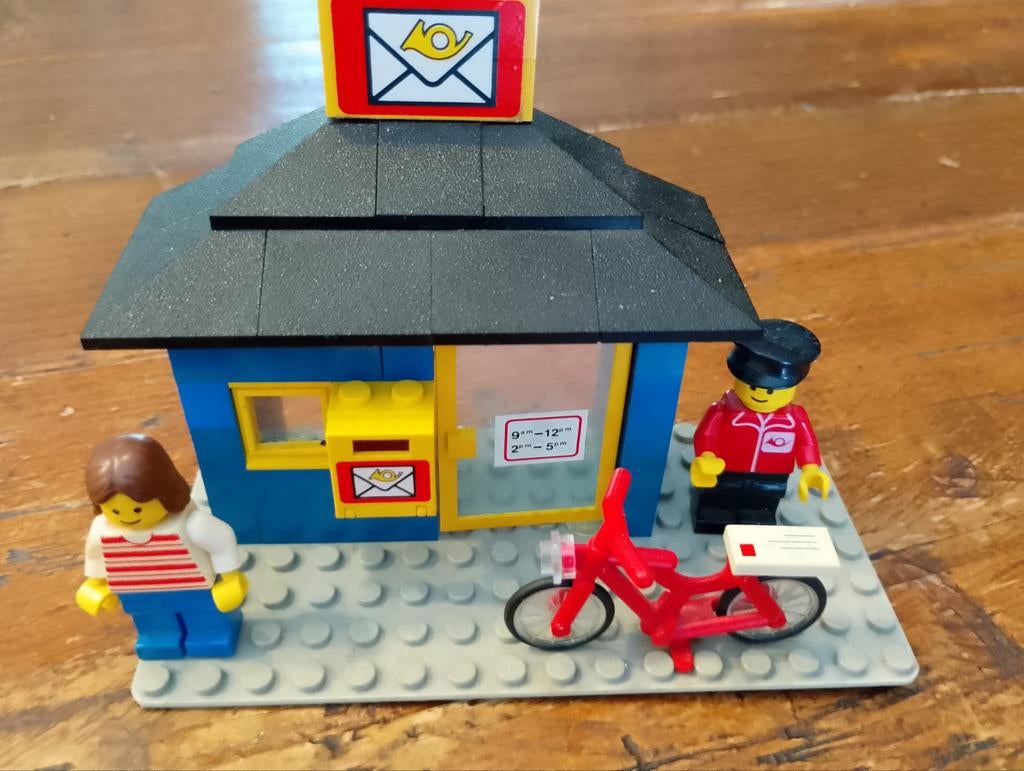 Lego 6689-1 Postkantoor, Inclusief minifiguren, Lego, Ophalen of Verzenden, Complete set