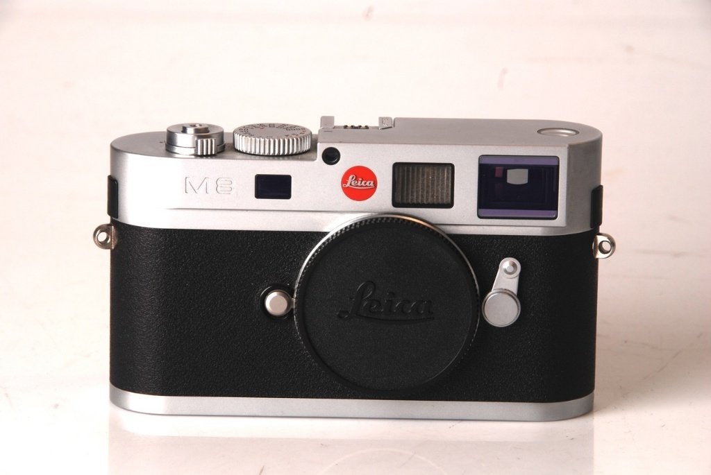 LEICA M8 SILVER CHROME, Ophalen of Verzenden, Overige Merken, Geen optische zoom