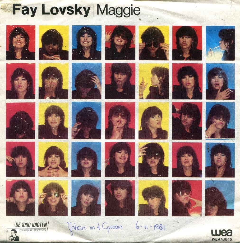 FAY  LOVSKY  -  Maggie, Cd's en Dvd's, Vinyl Singles, Gebruikt, Pop, Fotohoes, Ophalen of Verzenden