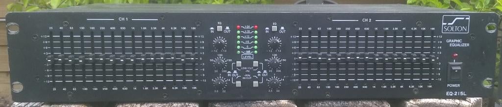 Equalizer Solton EQ-215L, Gebruikt, Ophalen of Verzenden, Nb, Equalizer