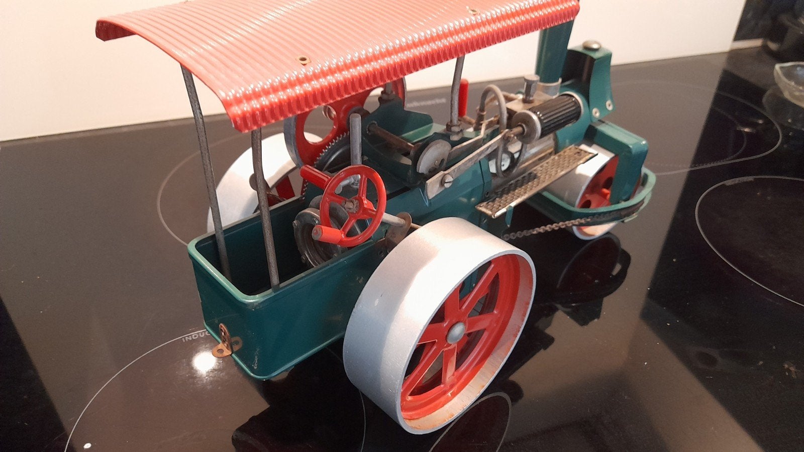 Stoommachine wilesco  old smoky, Ophalen of Verzenden, Zo goed als nieuw, Motor