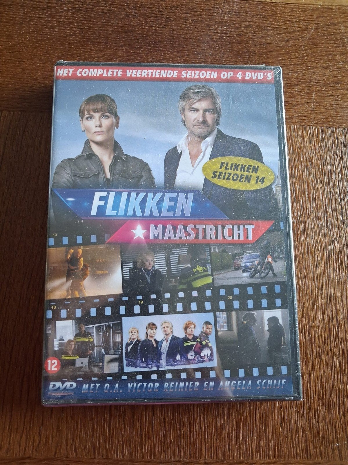 Flikken Maastricht Seizoen 14 DVD - Nieuw in verpakking, Misdaad, Nederlands, Nieuw in verpakking, Vanaf 12 jaar